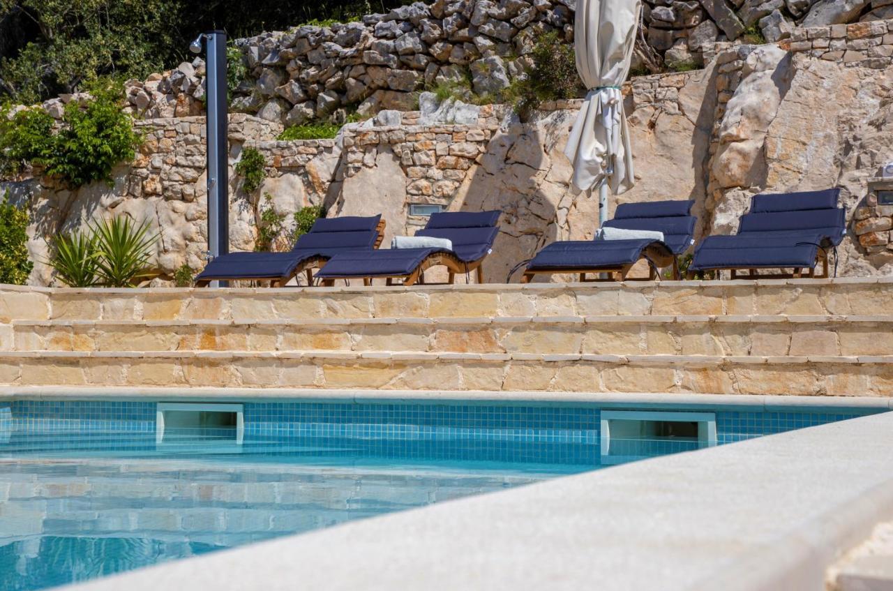 Villa Regina With Heated Pool And Sea View Marina Dış mekan fotoğraf