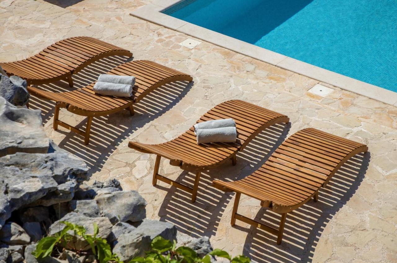 Villa Regina With Heated Pool And Sea View Marina Dış mekan fotoğraf