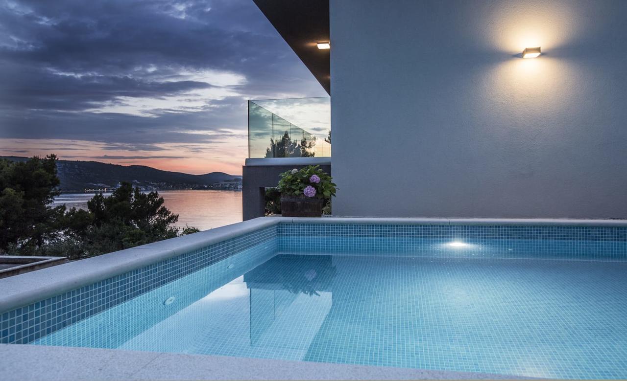 Villa Regina With Heated Pool And Sea View Marina Dış mekan fotoğraf